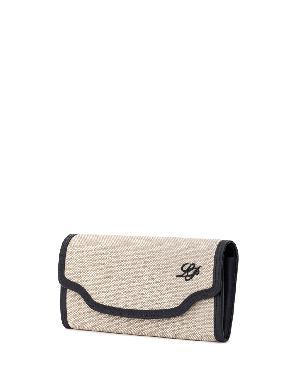 Loro Piana Beige Canvas and Leather Wallet – Siebentaschen