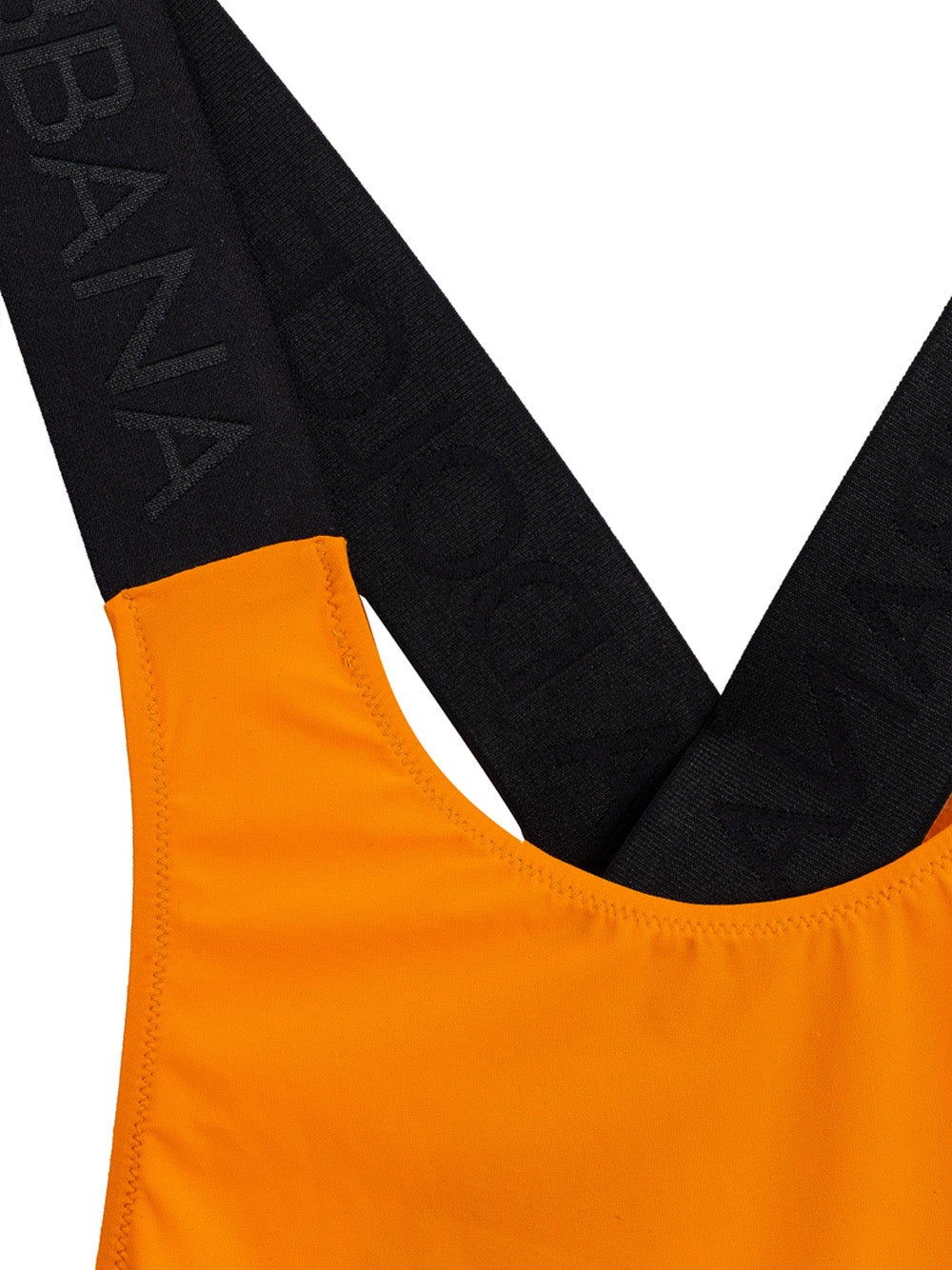 Dolce & Gabbana Orange Olympic One-Piece Swimsuit – Siebentaschen