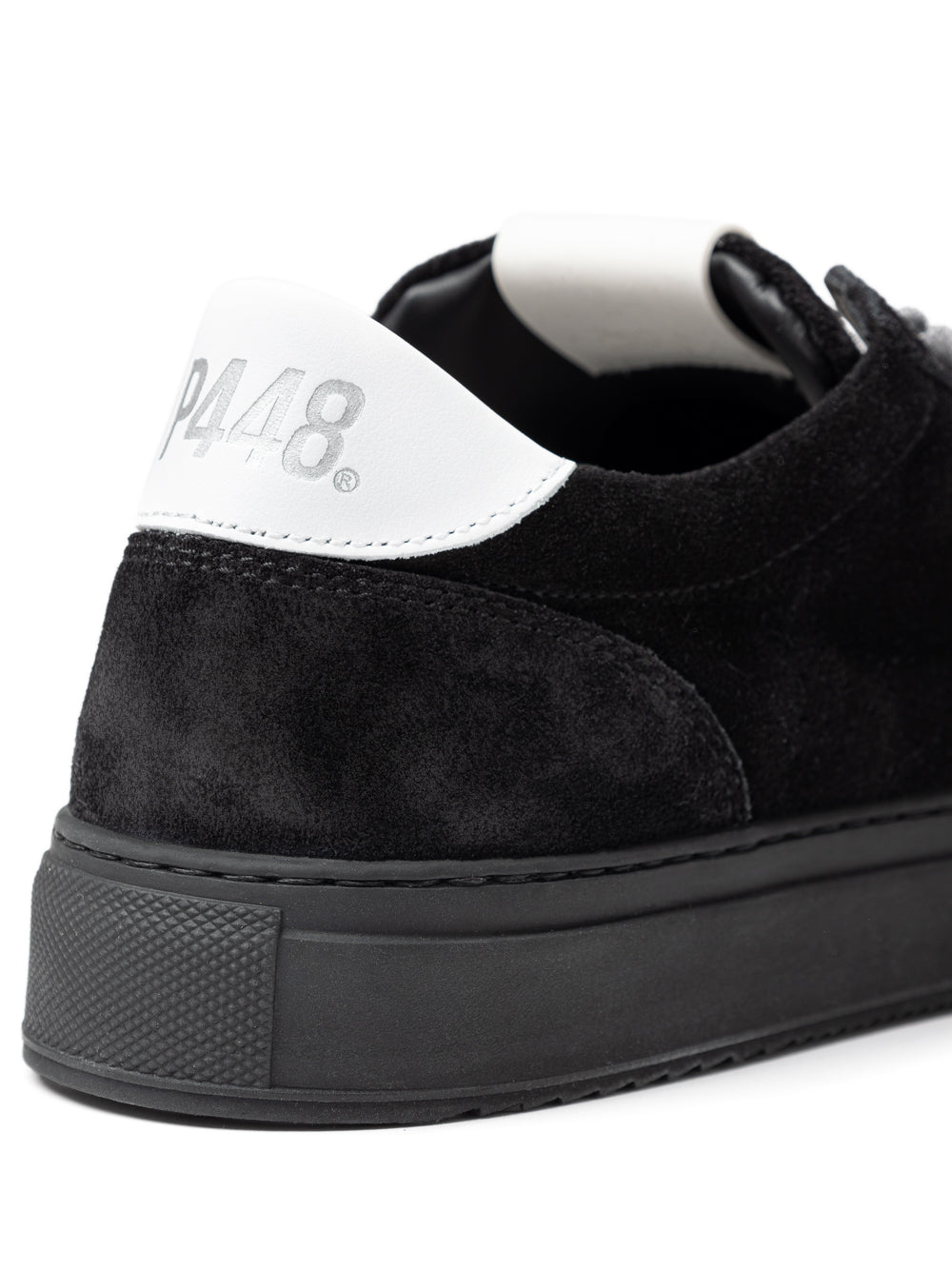 P448 Soho-M Black Suede Sneakers