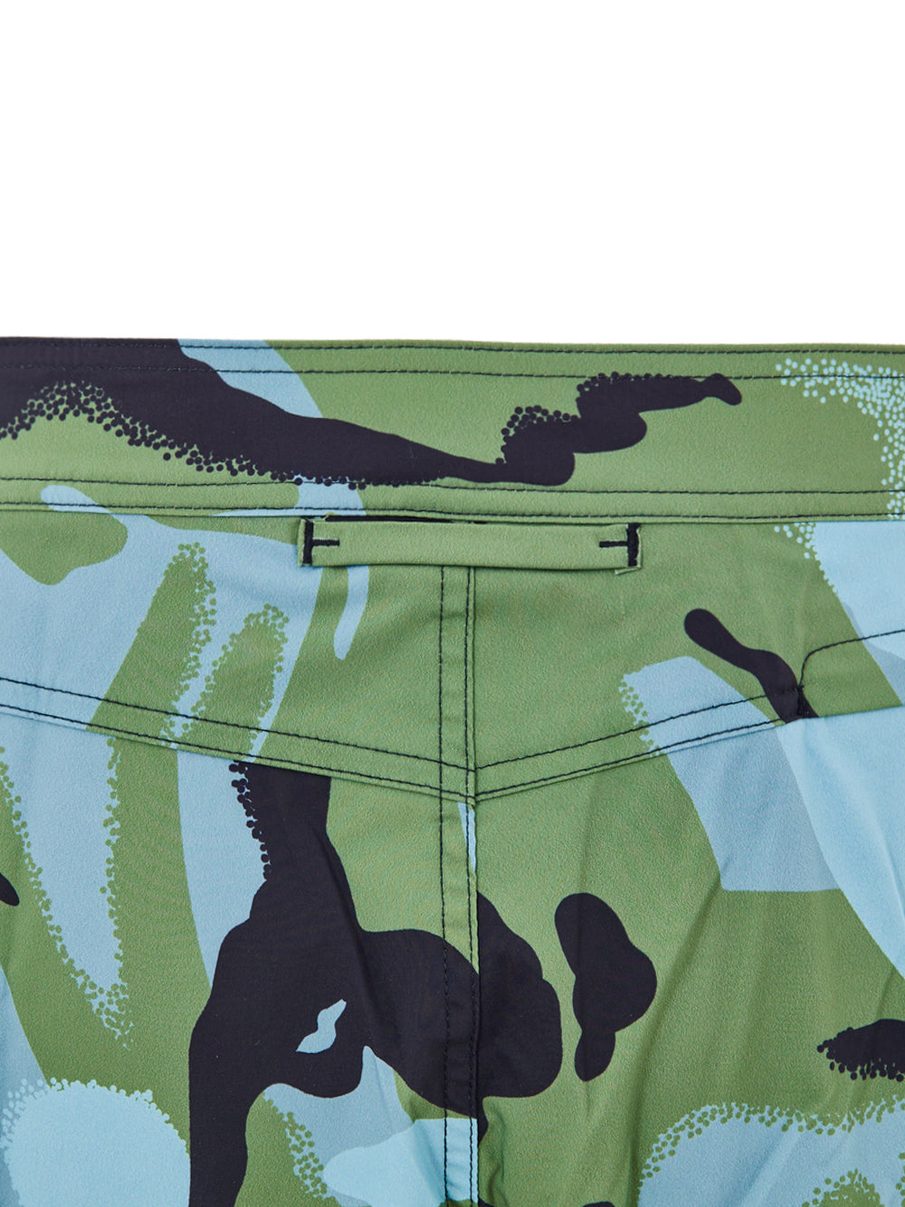 Tom Ford Camouflage Print Swim Shorts in Blue-Green Multicolor – Siebentaschen