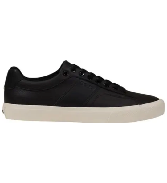 Hugo Boss Schwarzer Leder-Sneaker