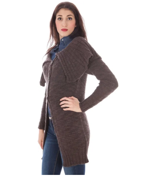 Fred Perry Brauner Damen Wollpullover & Cardigan