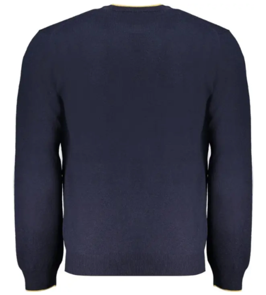 Harmont &amp; Blaine blauer Wollpullover für Herren