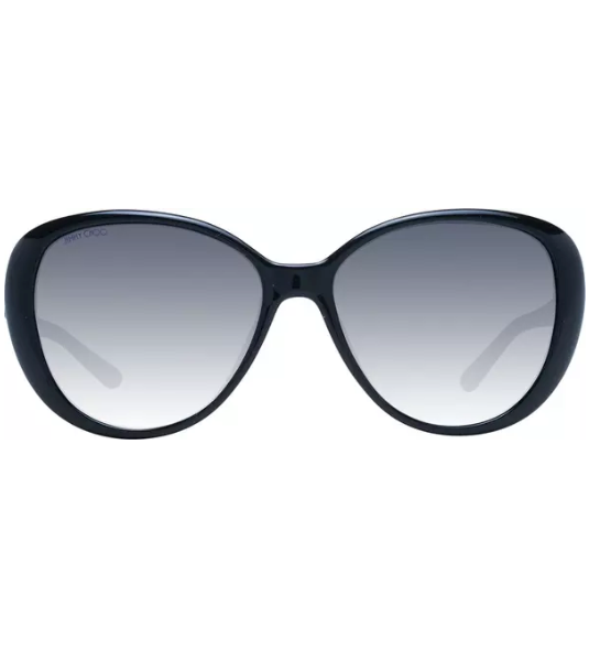 Jimmy Choo Damen Sonnenbrille mit Logo Schwarz