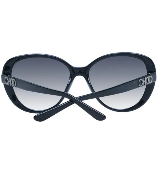 Jimmy Choo Damen Sonnenbrille mit Logo Schwarz