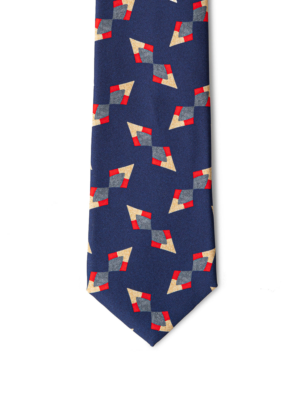 Blue silk tie by Giorgio Armani