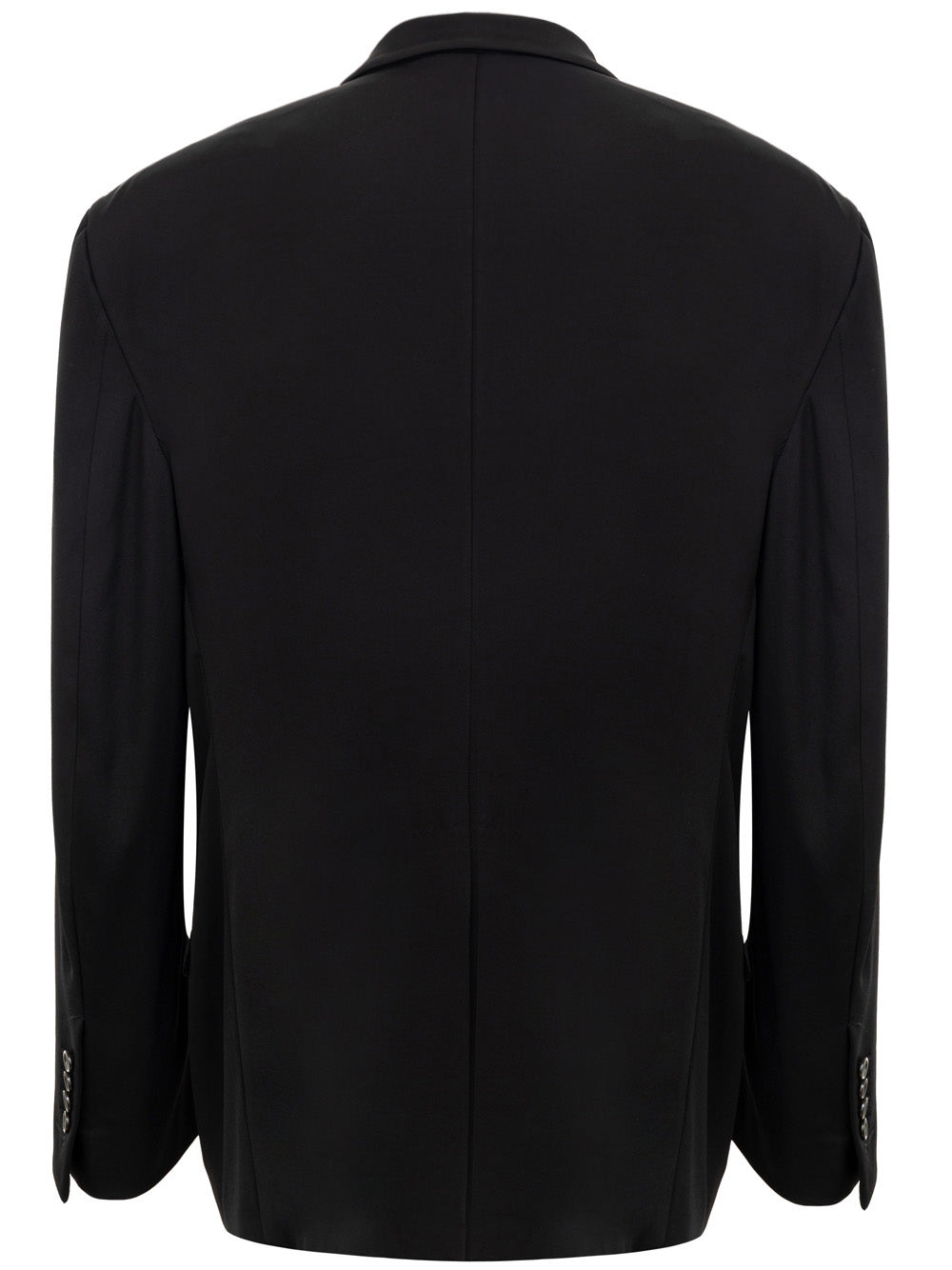 Tom Ford Men's Black Double-Breasted Jacket – Six Button – Siebentaschen