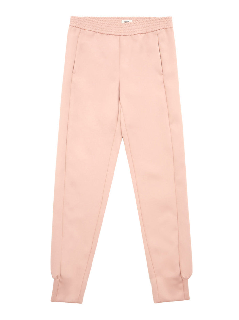 Technical Fabric Pants with Elastic Waistband