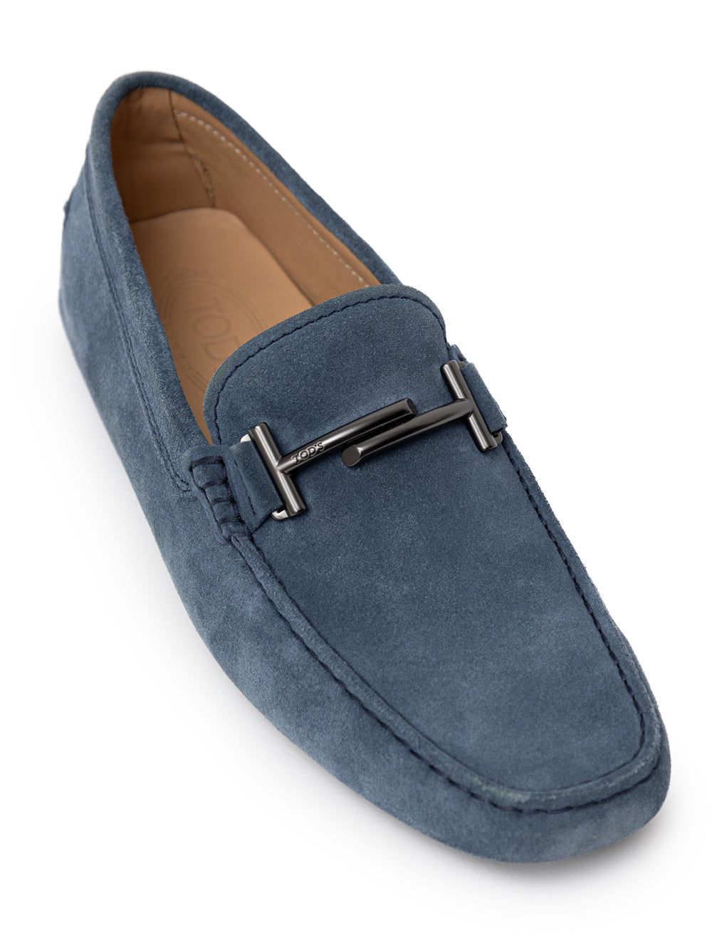 Tod's Double T Suede Moccasin