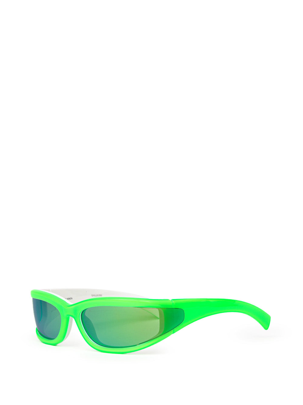 Acetate Sunglasses Acid Green and White Bottega Veneta