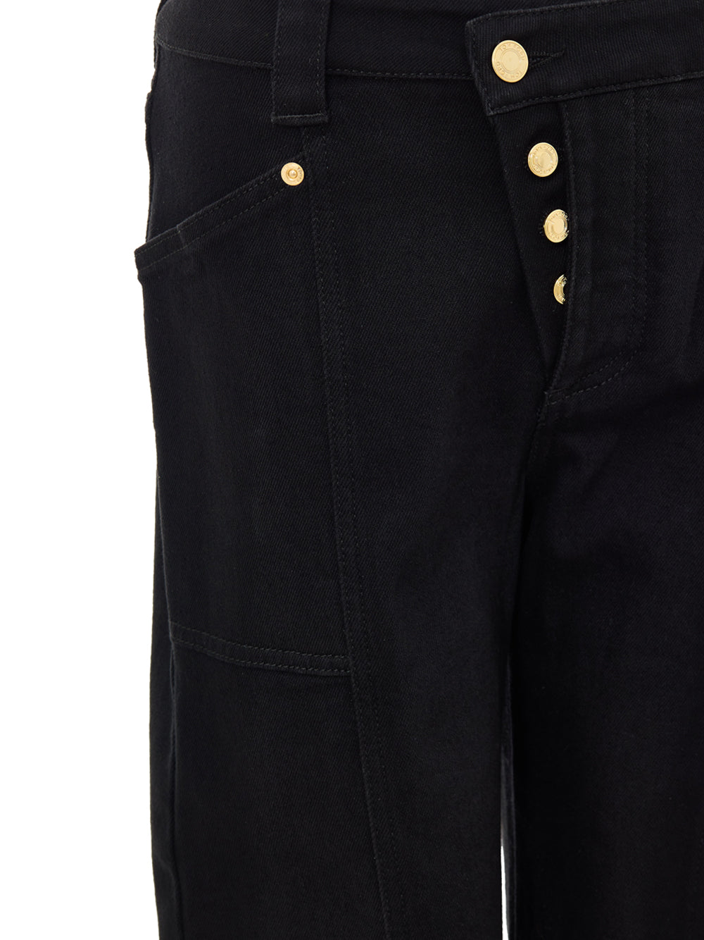 Tom Ford Black Stretch Denim Flared Jeans