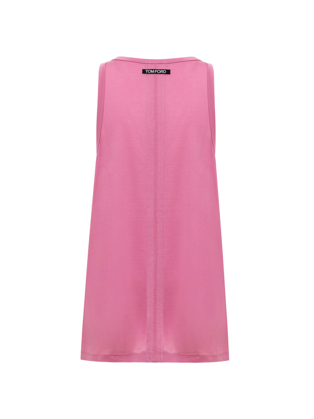 Tom Ford Pink Silk Sleeveless Top – Relaxed Fit, Women – Siebentaschen