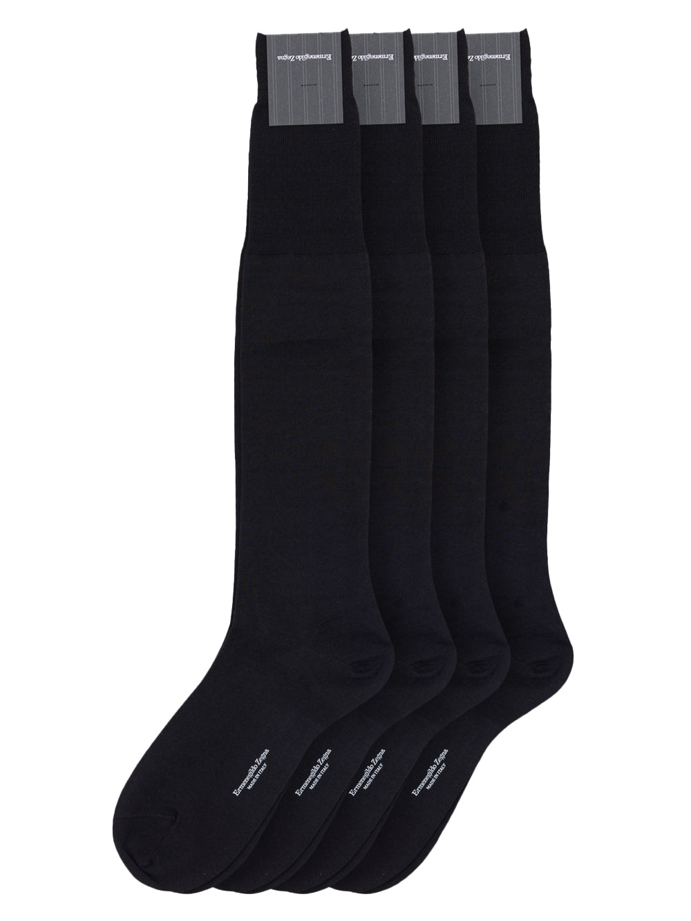 4-Pack Merino Wool Blend Socks by Zegna