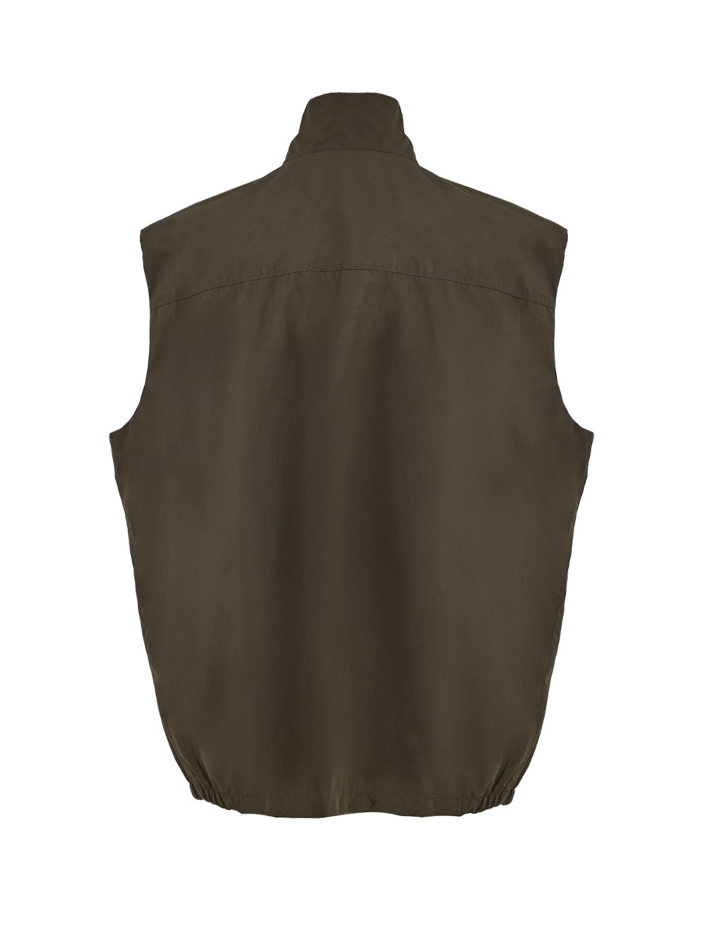 Paul & Shark Green Technical Fabric Sleeveless Jacket
