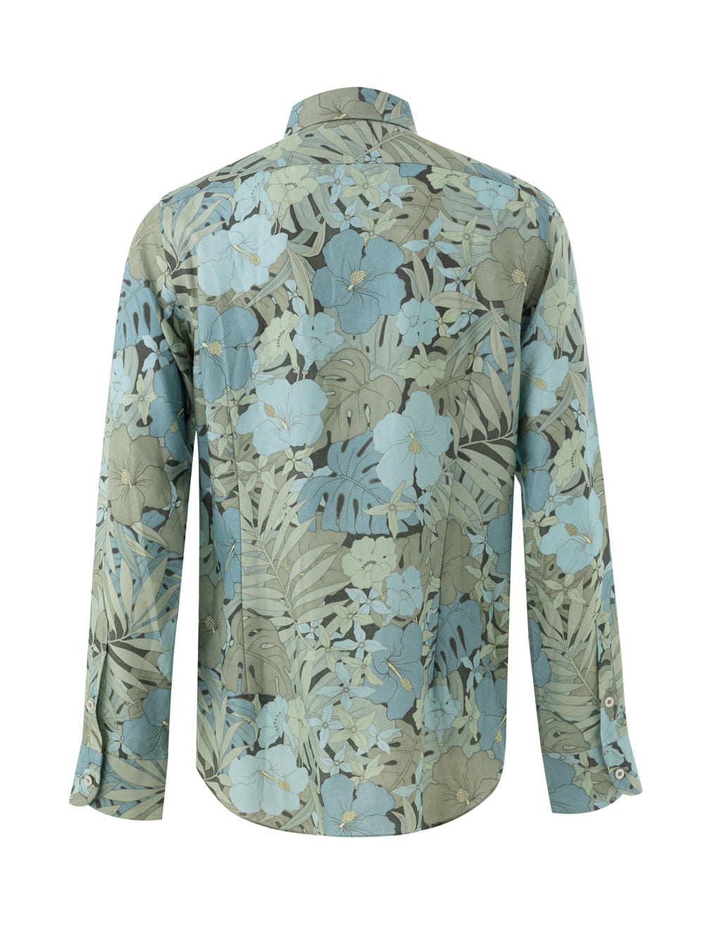 Tom Ford Blue Floral Print Shirt – Women – Siebentaschen