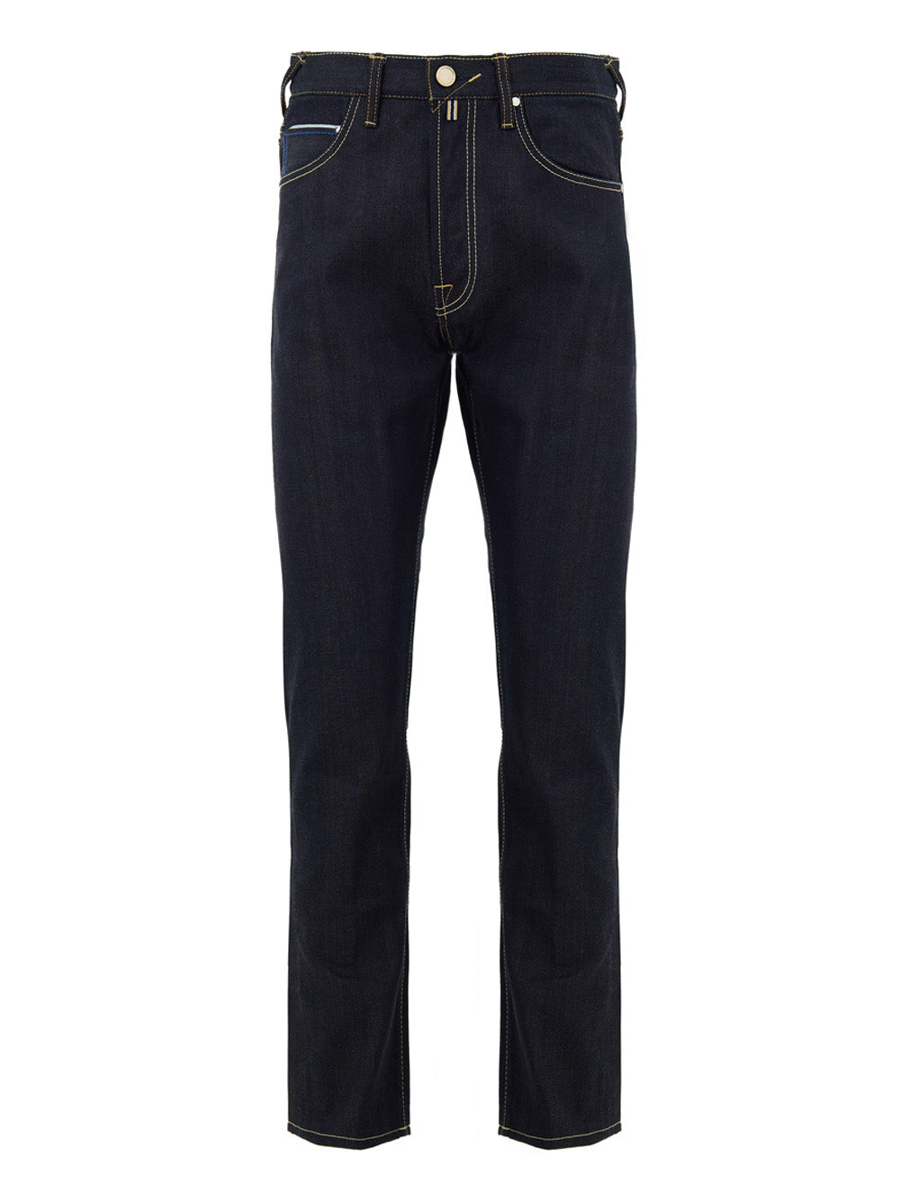 Jacob Cohen Icio Tapered Straight Jeans in Dark Blue