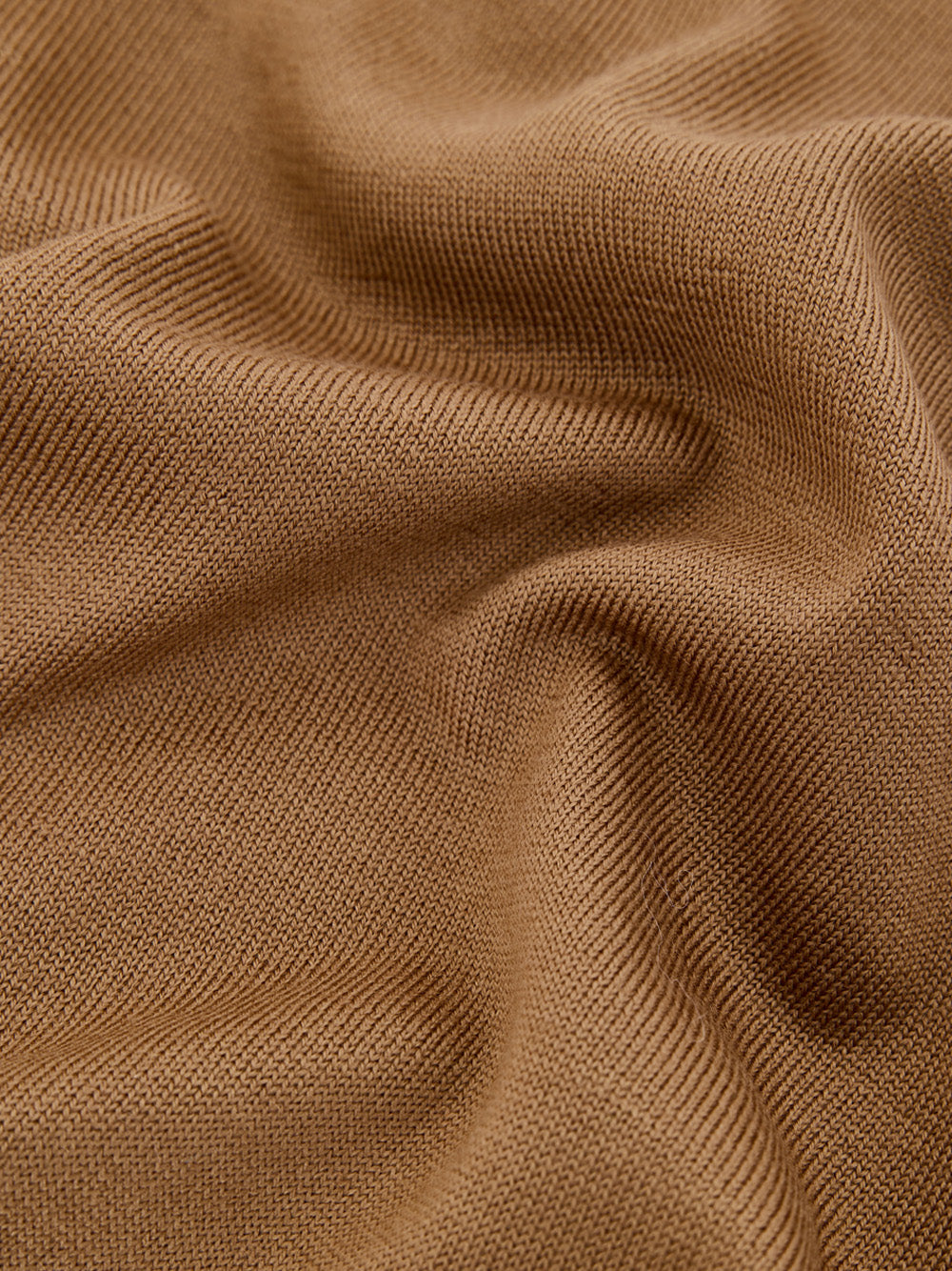 Gran Sasso Brown Fine Wool Crewneck Sweater