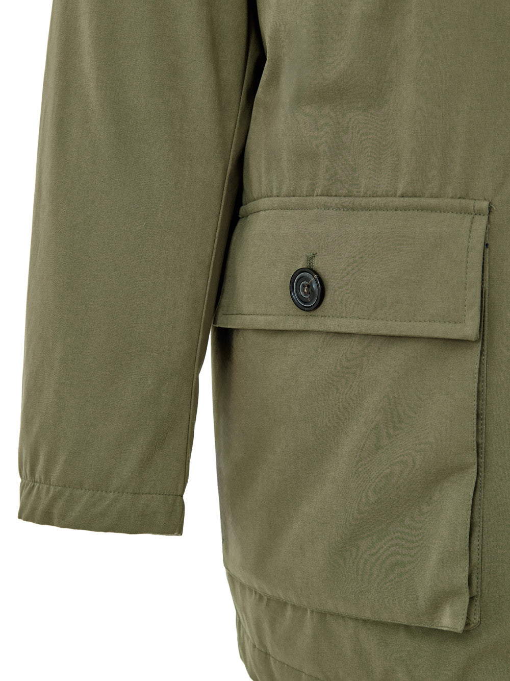 Paul & Shark Green Carcoat Padded Jacket