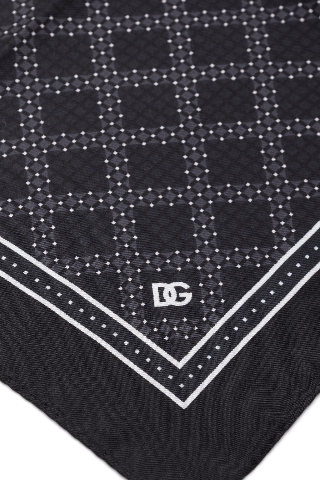 Dolce & Gabbana Geometric Print Pocket Square