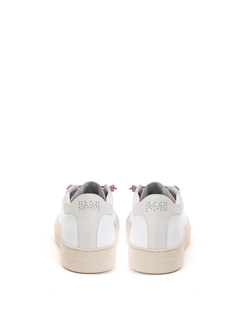 P448 White Leather Thea Sneaker