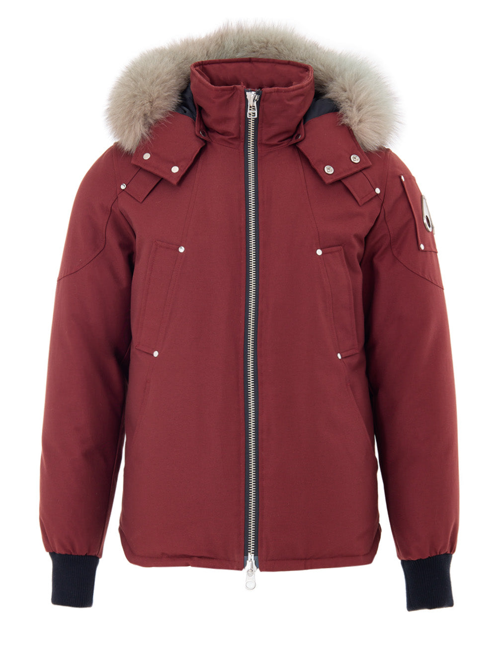 Moose Knuckles Fur-Lined Hooded Padded Jacket