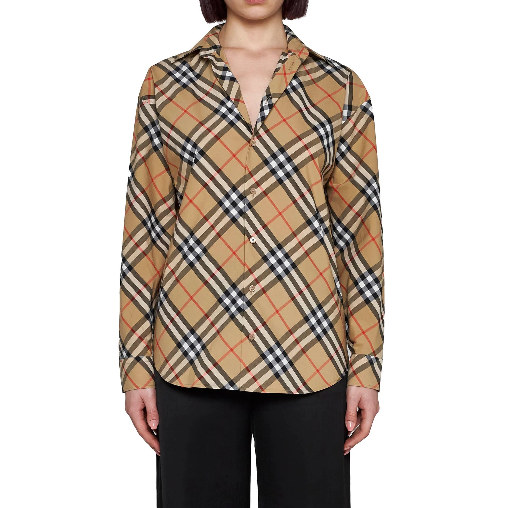 Burberry Check Cotton Shirt