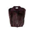 Fabiana Filippi Fox Fur Knitted Vest Jacket – Siebentaschen