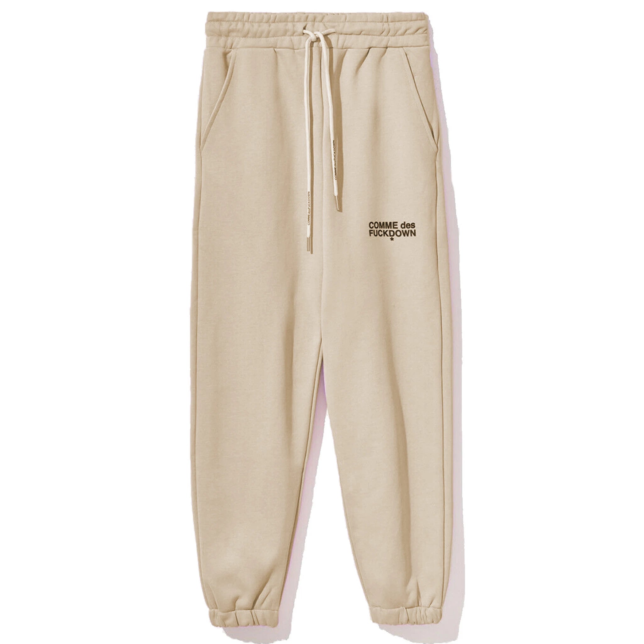 Comme Des Fuckdown Trousers Beige Woman