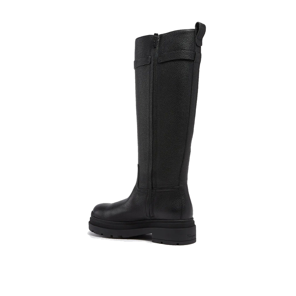 Salvatore Ferragamo Leather Boots 37,5 – Siebentaschen