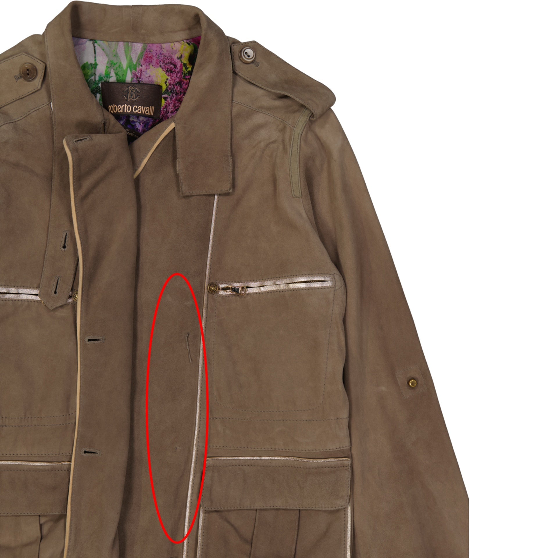 Roberto Cavalli Leather Jacket