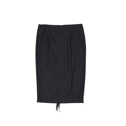 Brunello Cucinelli Wool Striped Skirt – Siebentaschen