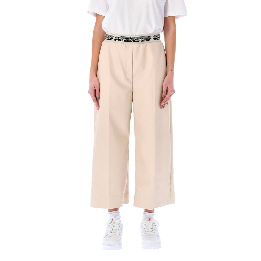 Stella Mccartney Cropped Logo Pants