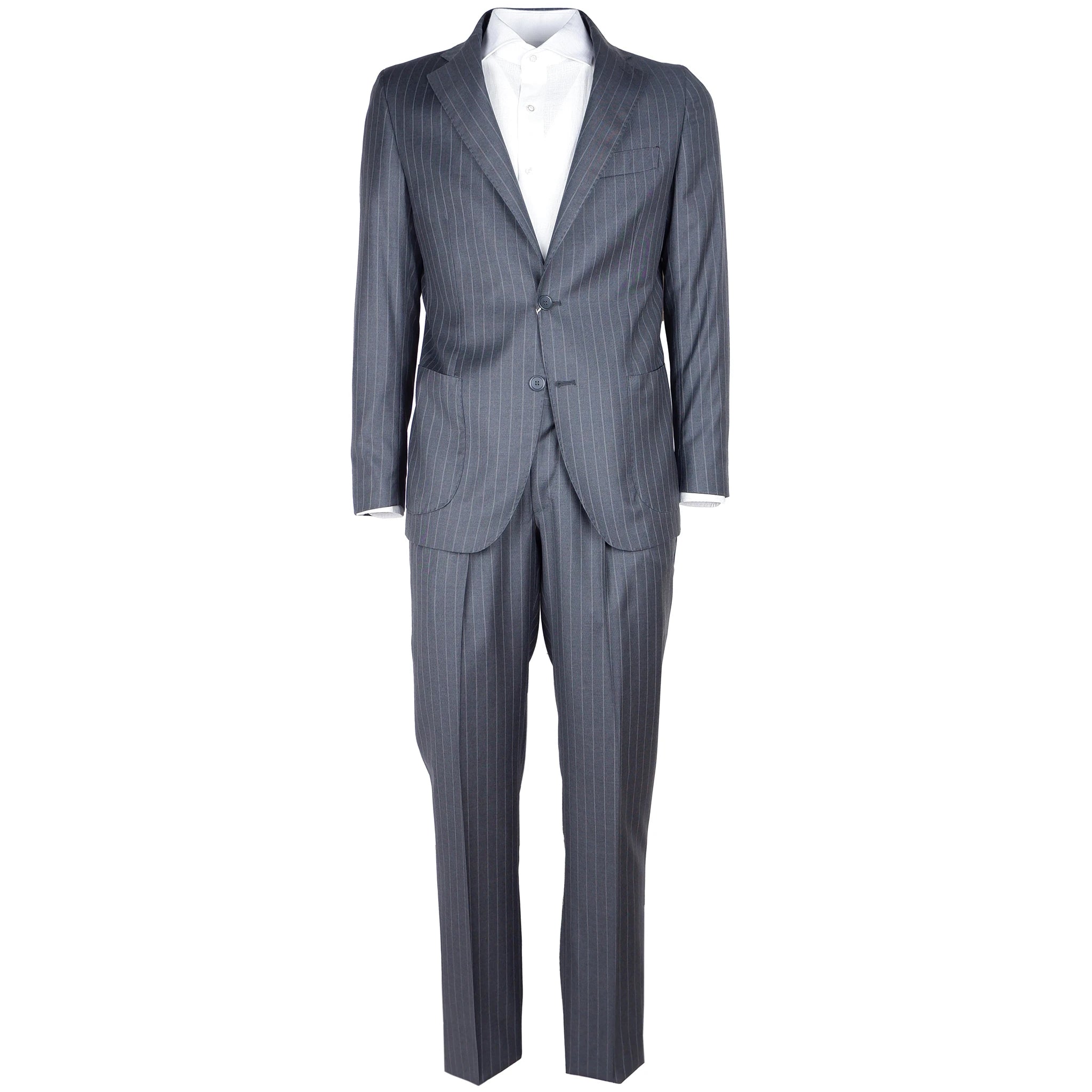 Ermenegildo Zegna Fabric Suit Grey Man