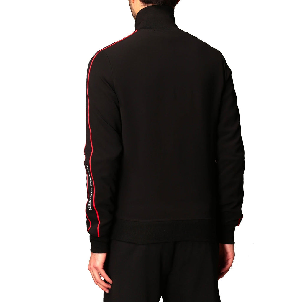 Alexander McQueen Logo Zipped Sweatshirt – Siebentaschen