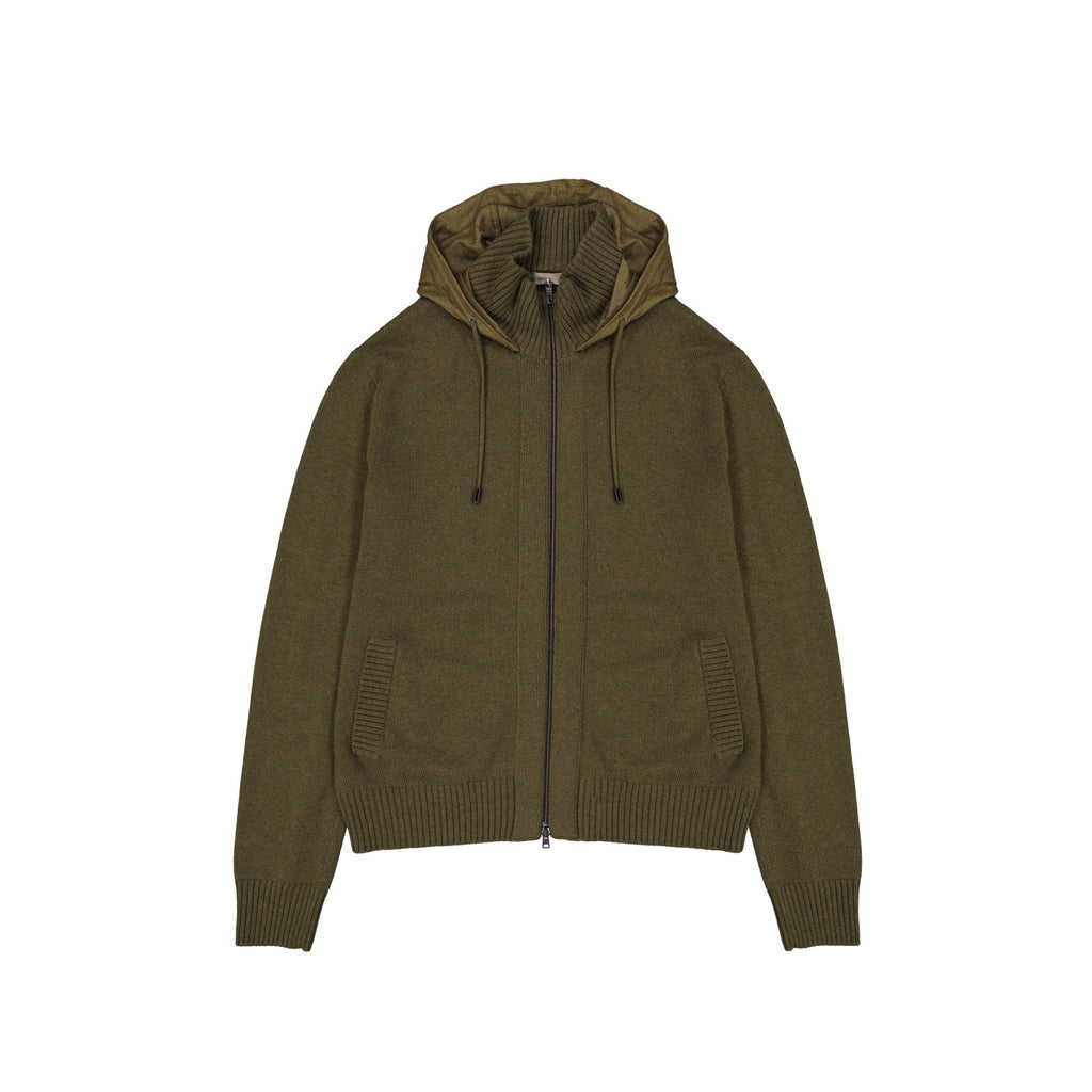 Herno Cashmere Zipped Sweater
