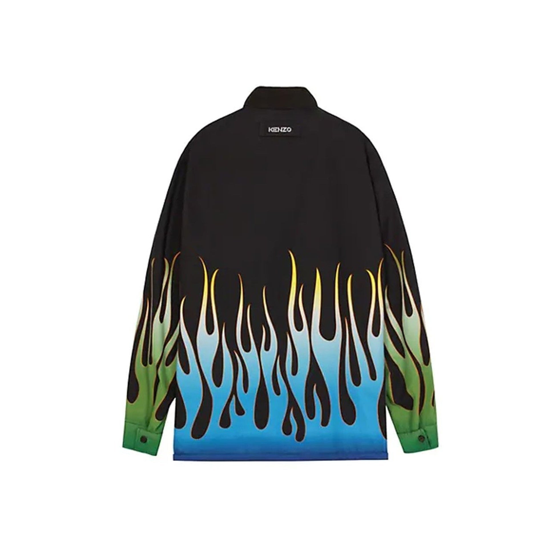 Kenzo Flame Print Reversible Jacket – Siebentaschen