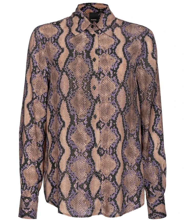 Pinko Shirts Multicolor Woman