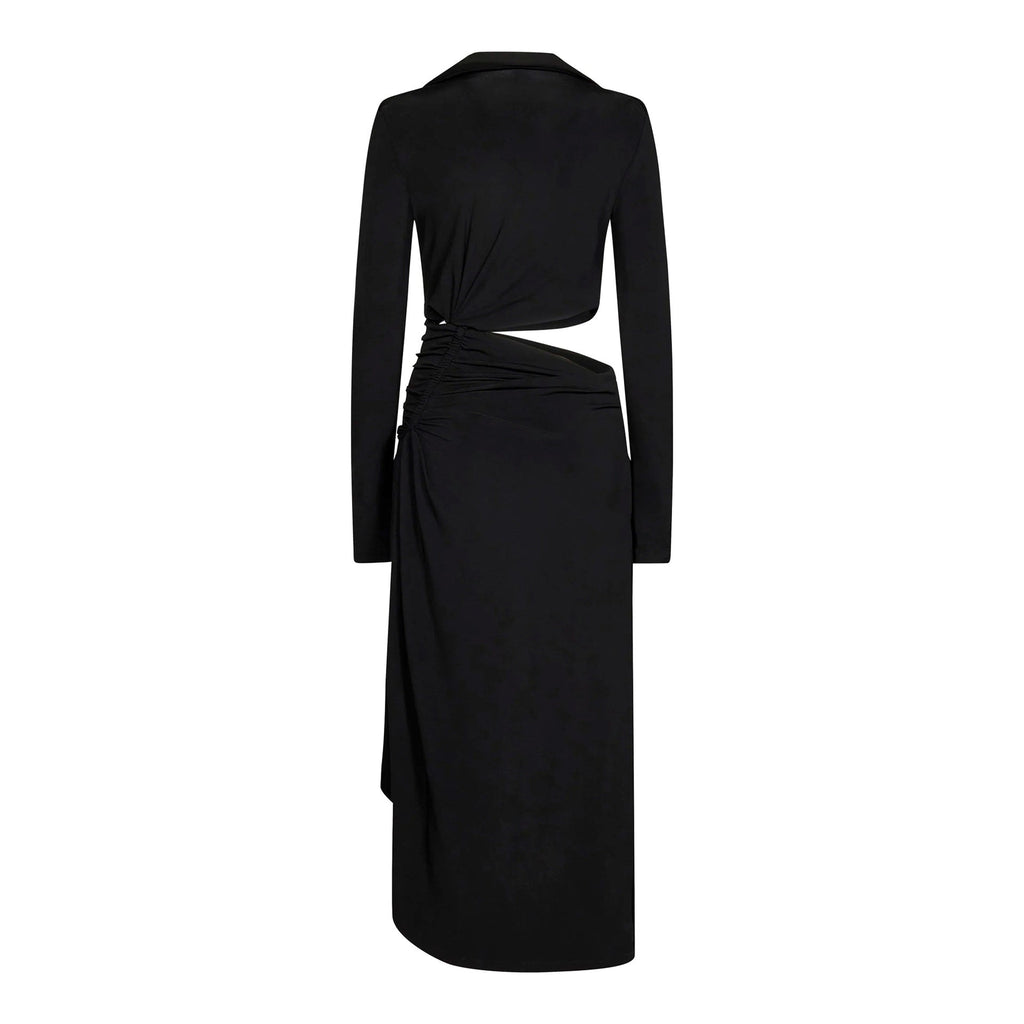 Off-White Cut-Out Midi Dress