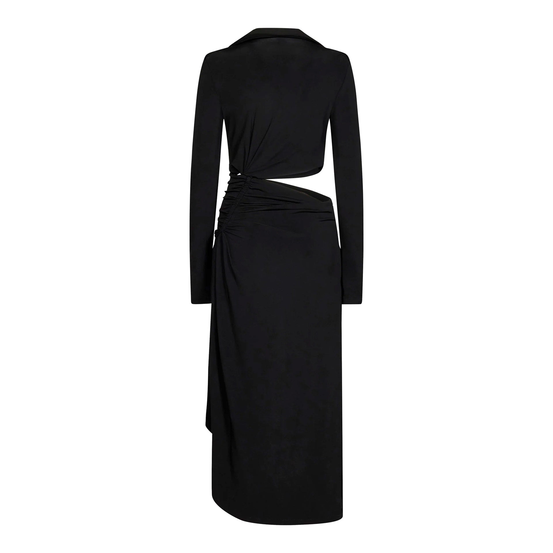 Off-White Cut-Out Midi Dress