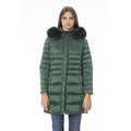 Baldinini Trend Women's Green Polyester Long Jacket