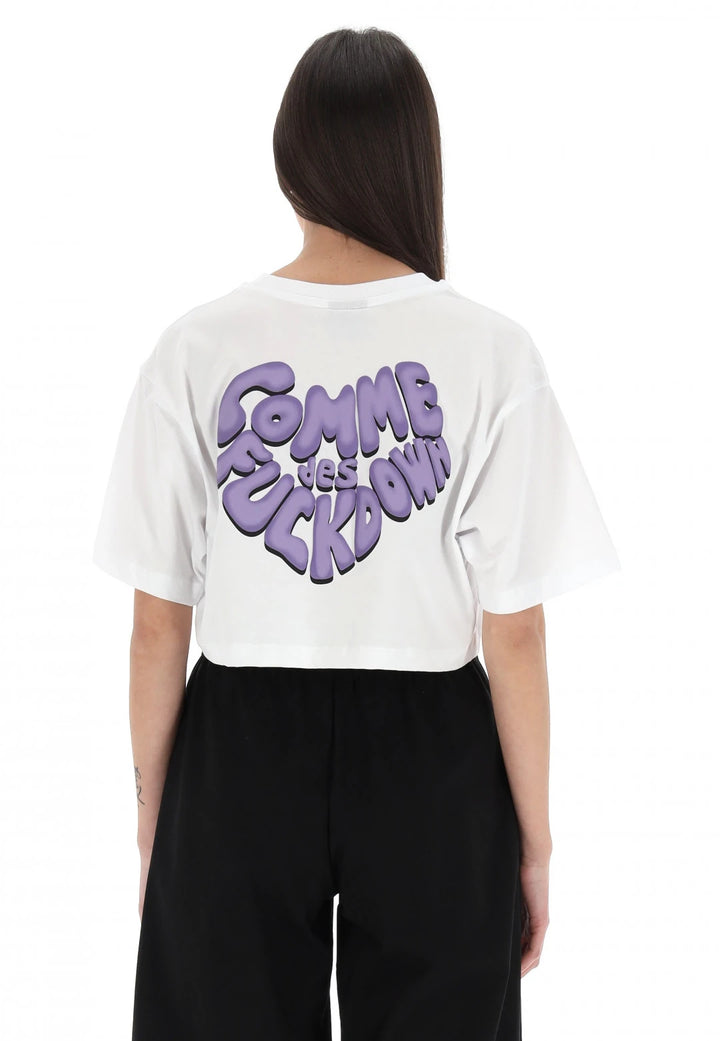 Comme Des Fuckdown T-shirt & Top White Woman