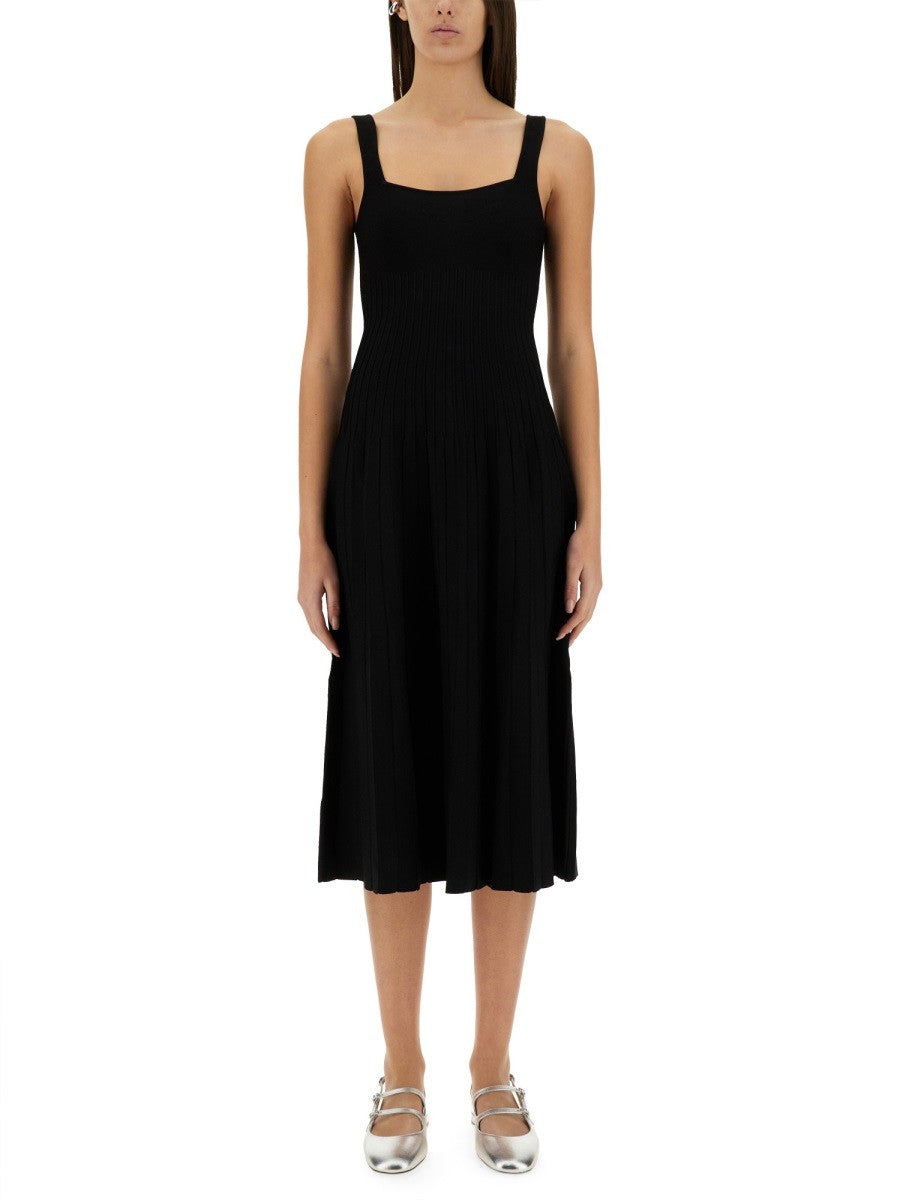 STAUD "ELLISON" DRESS