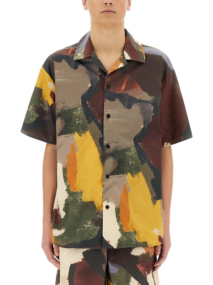 jw anderson ABSTRACT PRINT SHIRT