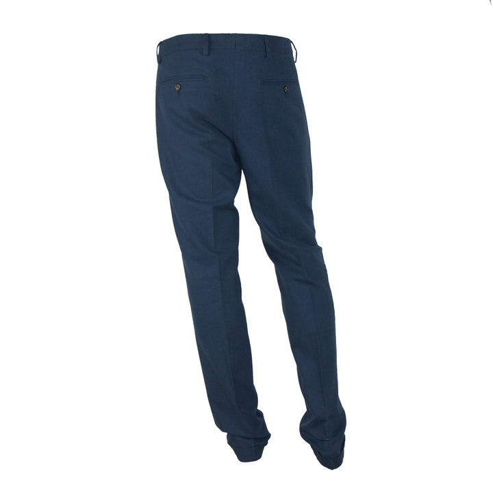 100% Milano Trousers Blue Man