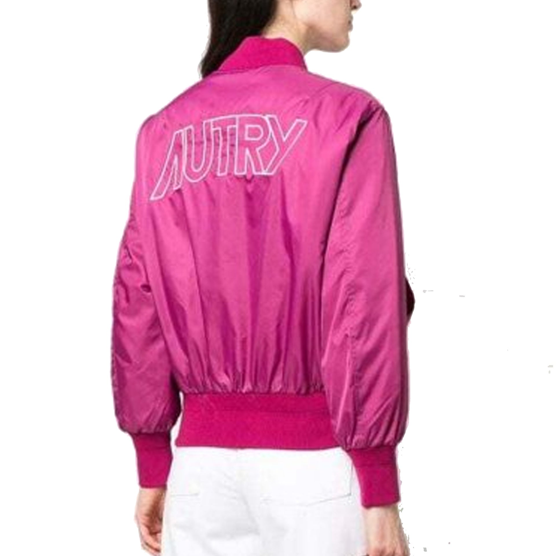 AUTRY Logo Bomber Jacket