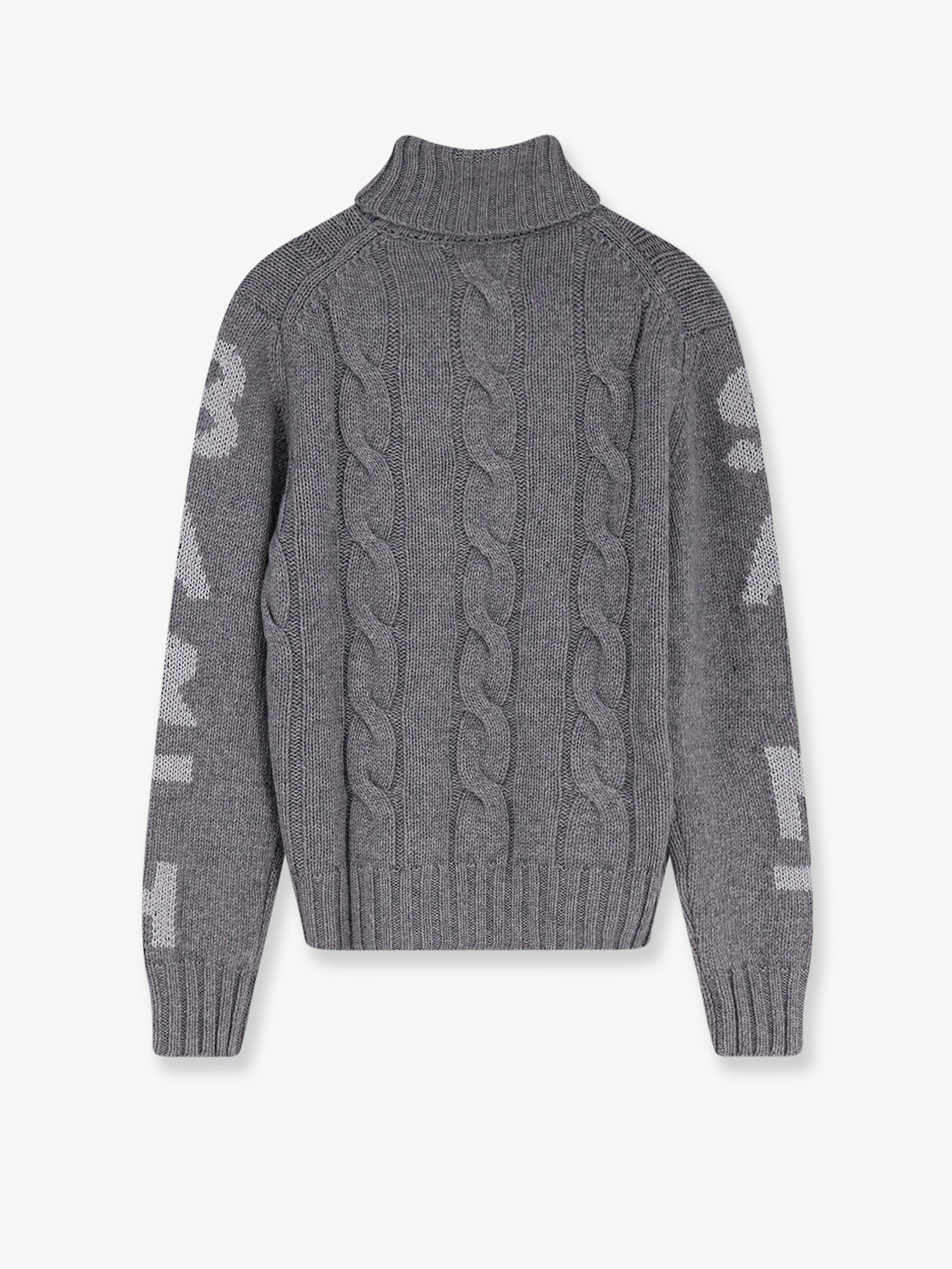 MC2 SAINT BARTH Adler wool blend cable knit turtleneck sweater