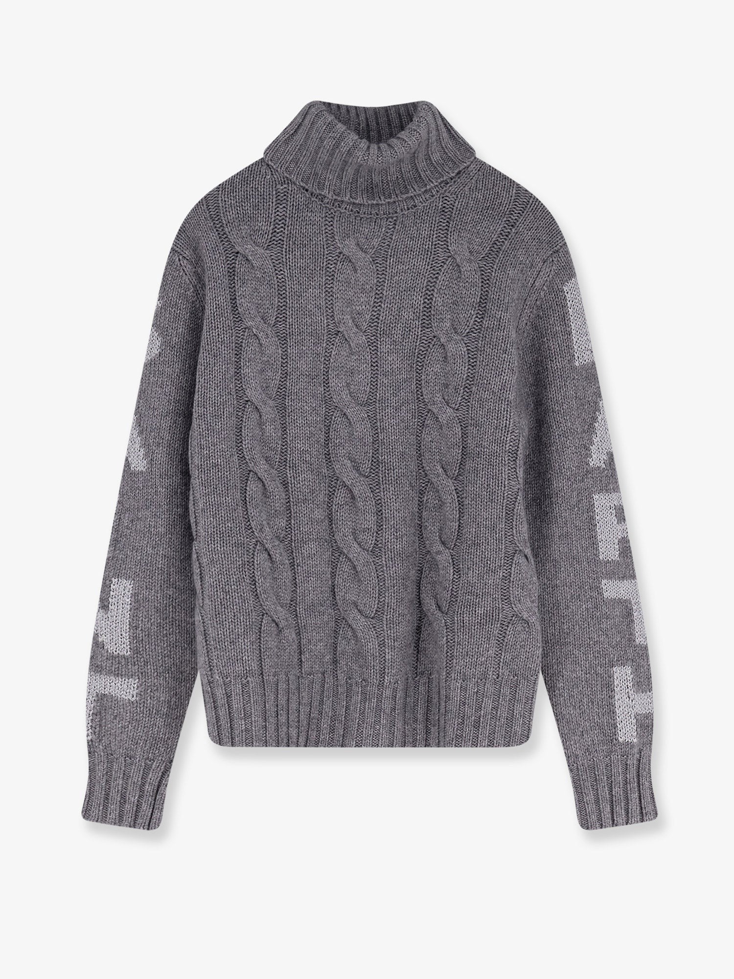 MC2 SAINT BARTH Adler wool blend cable knit turtleneck sweater