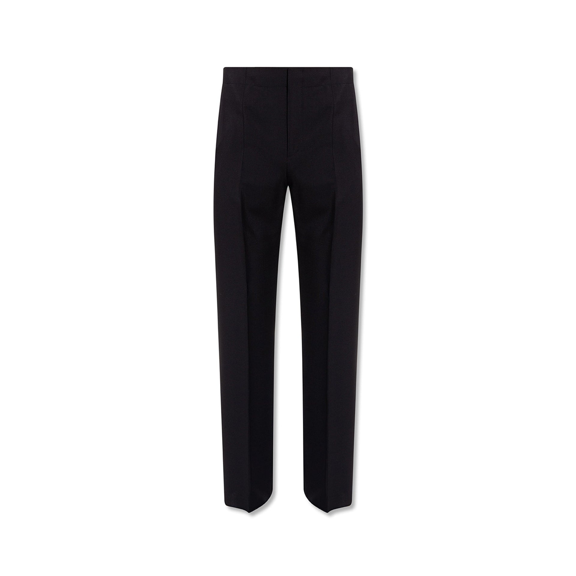 Salvatore Ferragamo Cotton And Silk Pants