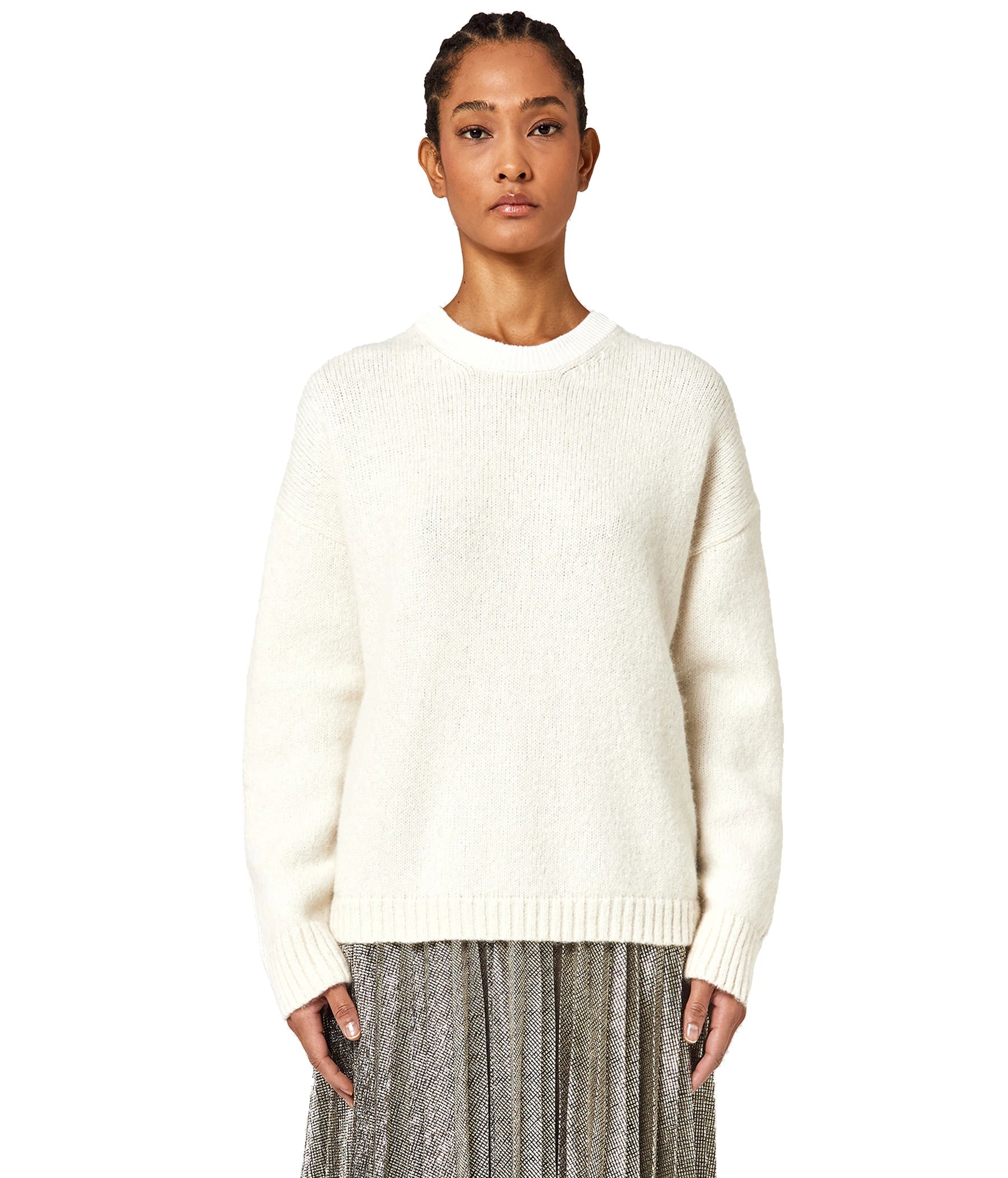 Alpha Studio Sweaters White Woman