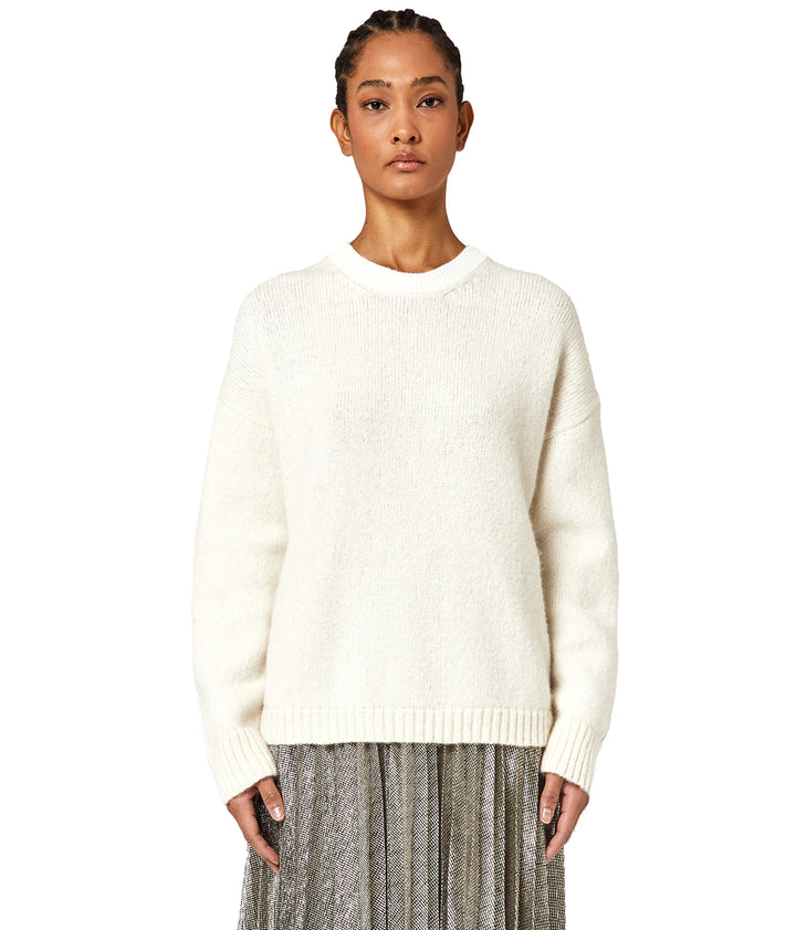 Alpha Studio Sweaters White Woman